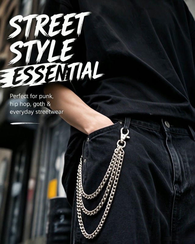 Amazon.com: Lainrrew Trousers Chain, Pants Chain Belt Chain Wallet Amazon.com: Lainrrew Trousers Chain, Pants Chain Belt Chain Wallet